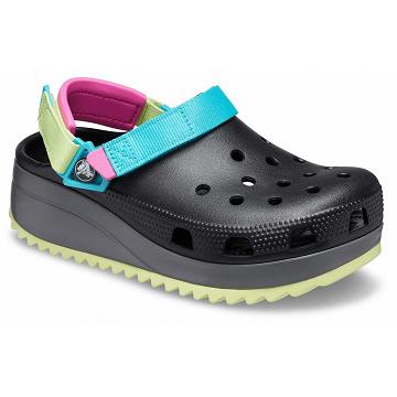Crocs Klassiska Hiker Clogs Herr Svarta | Sverige 0768FDNM